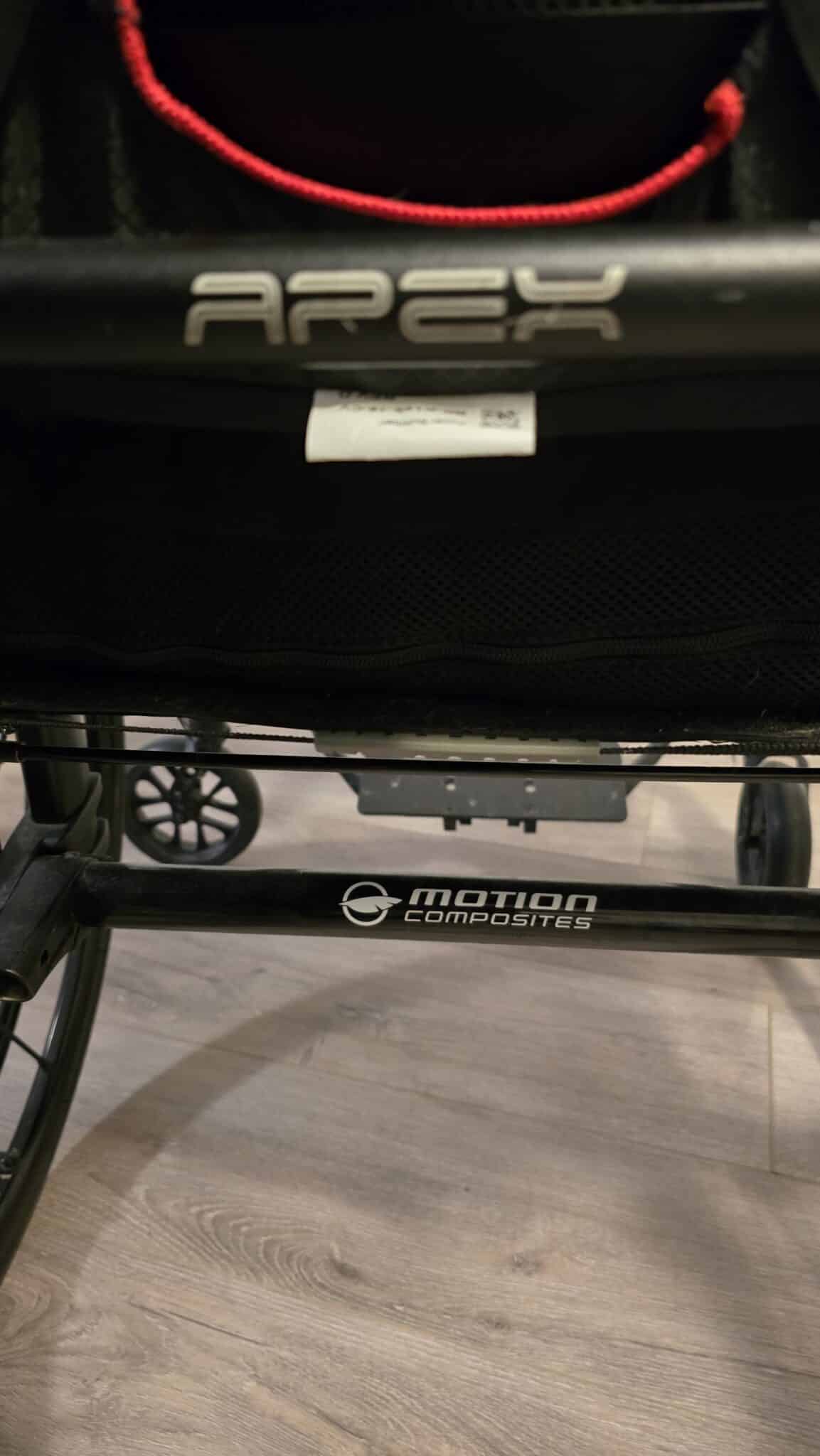 Motion Composites ApexC full carbon fibre wheelchair SCI Alberta