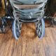 Self wheeling Commode or shower chair