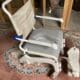 Shower commode