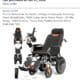 New Electric Wheelchair
